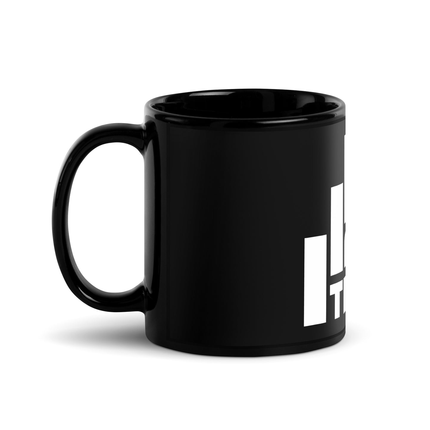 The North Trade Black Glossy Mug