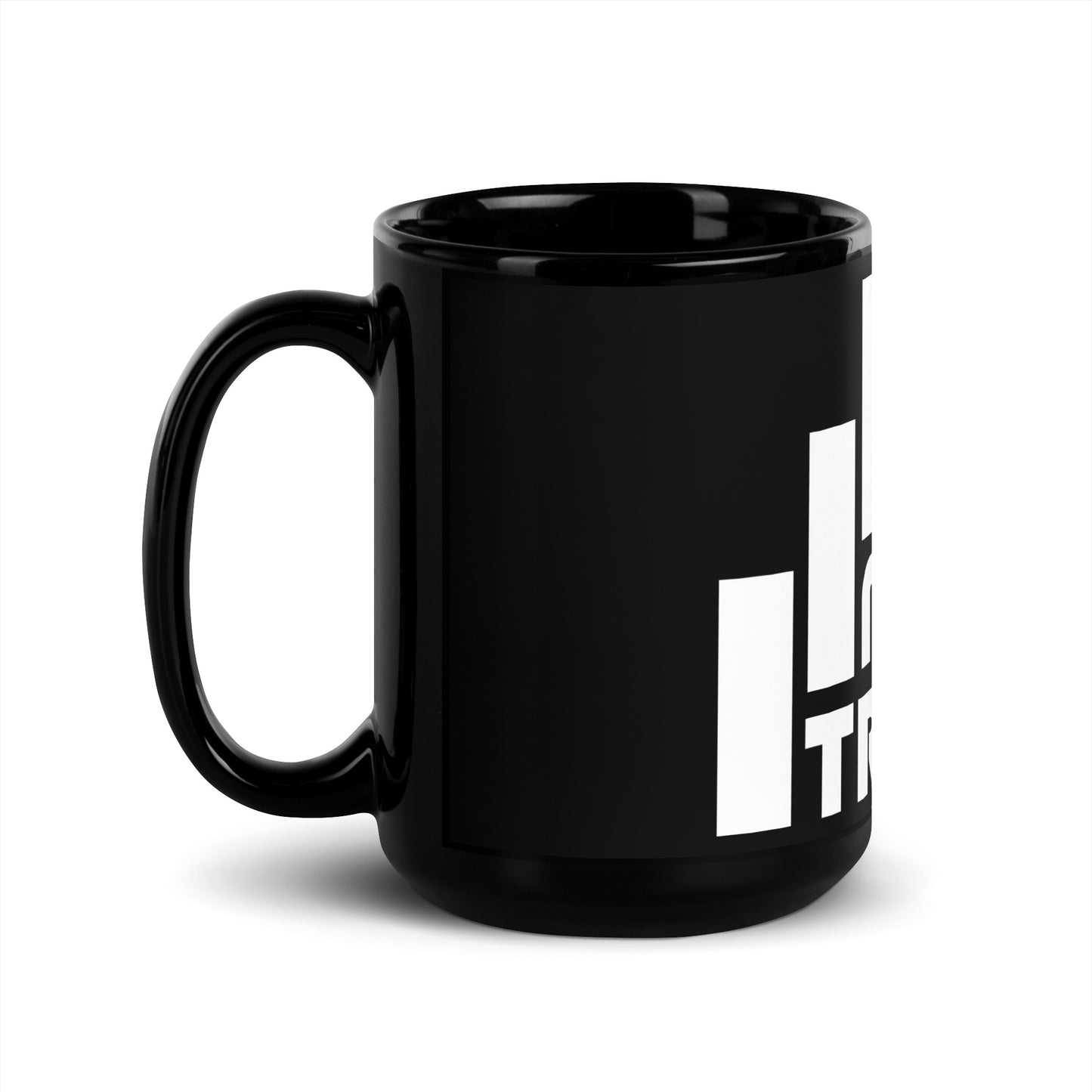 The North Trade Black Glossy Mug