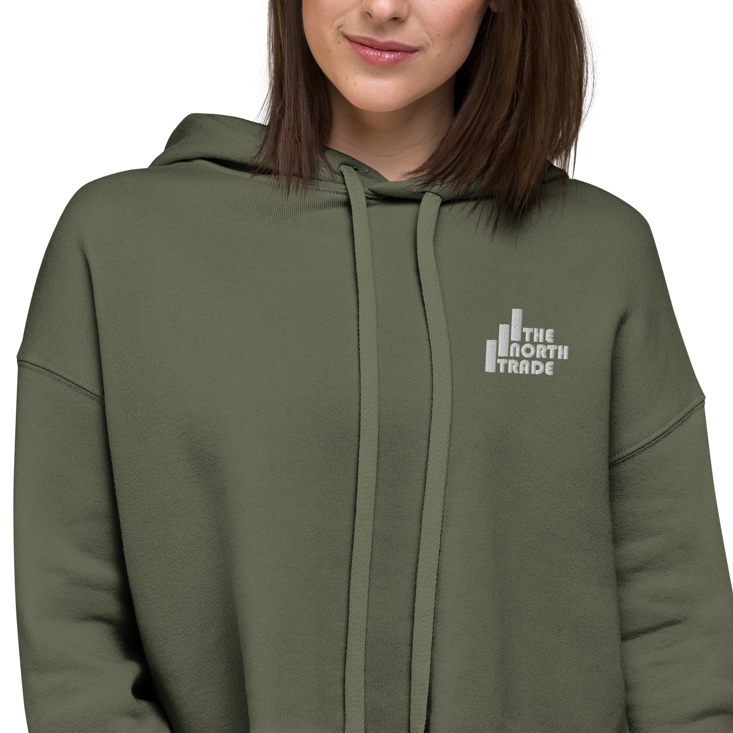 The North Trade Women's Crop Hoodie
