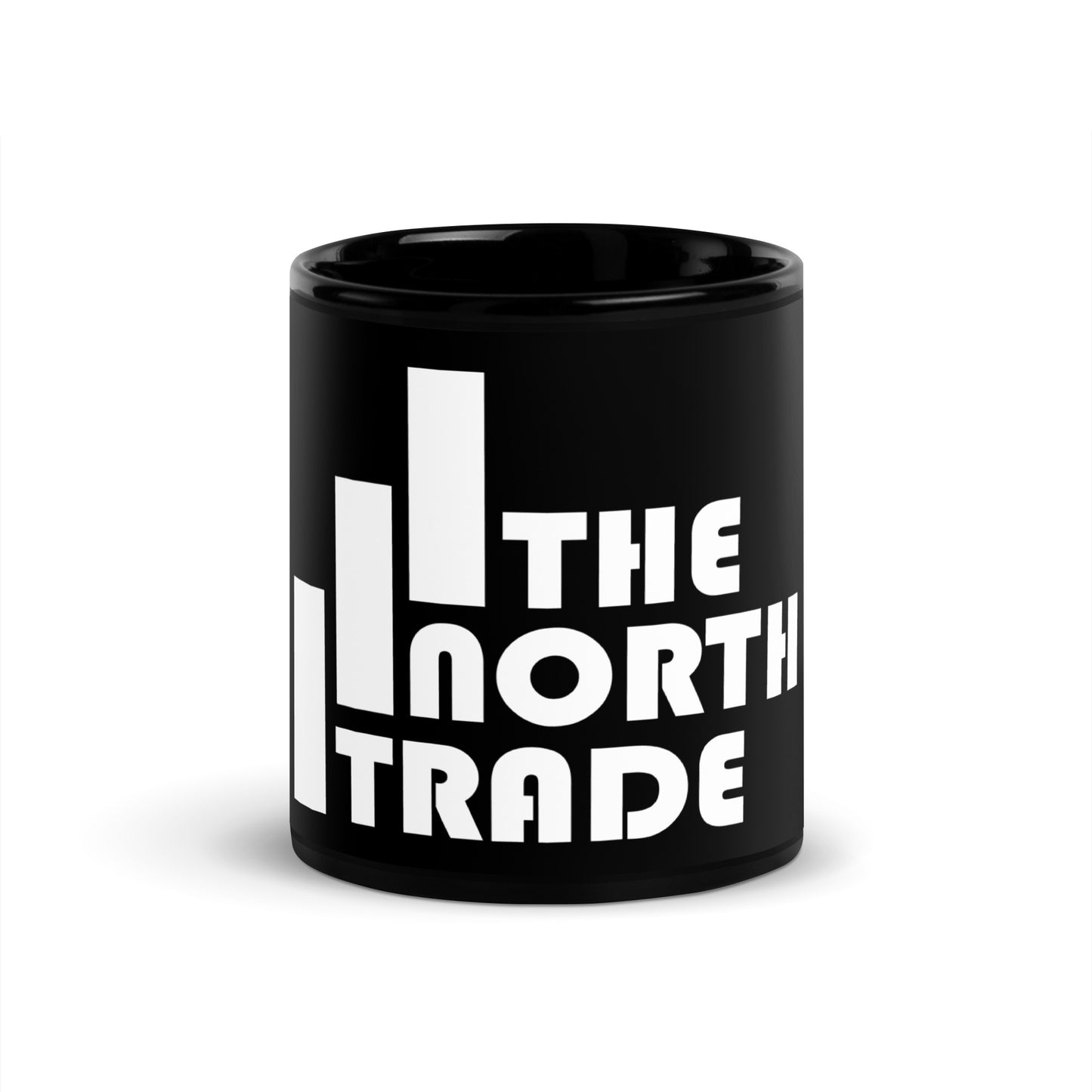 The North Trade Black Glossy Mug
