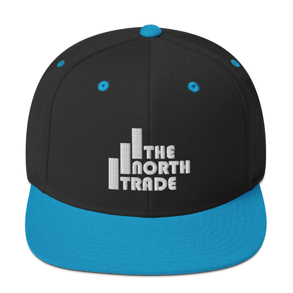 The North Trade Snapback Hat - White Logo